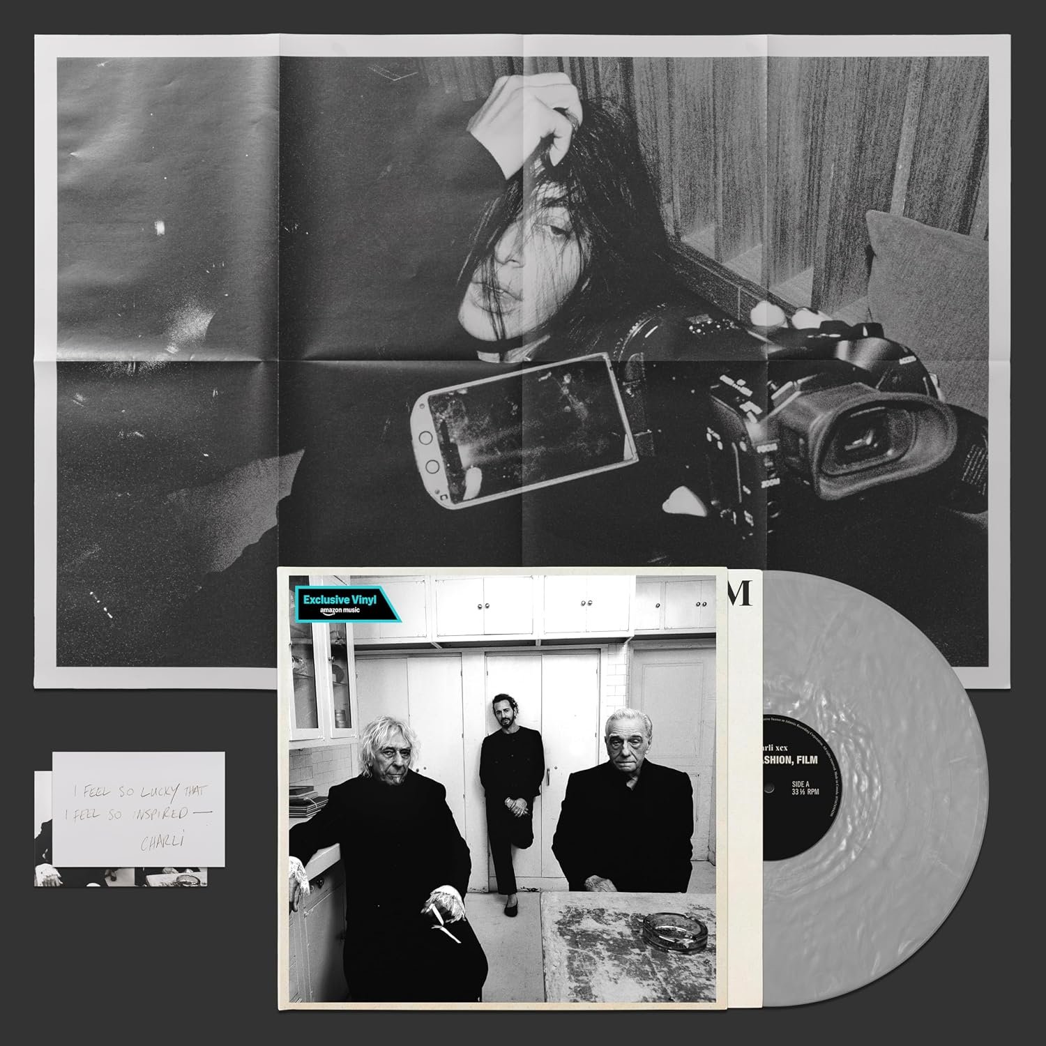Music, Fashion, Film - Charli XCX (Amazon Exclusive Bone White Vinyl) - Imagen 2